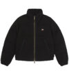 Dickies Fleecejakke m. Vattering - Mount Hope - Sort