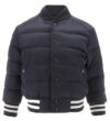 Moncler Dunjakke - Dives - Navy m. Logo