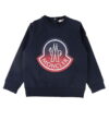 Moncler Sweatshirt - Navy/Rød m. Logo