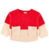 Stella McCartney Kids Striktrøje - Uld - Loopie - Rød/Rosa