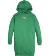 Tommy Hilfiger Kjole - Graphic Sweat - Green Malachite