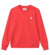 Wood Wood Sweatshirt - Tye - Apple Red