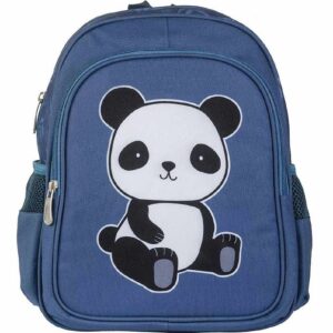 A Little Lovely Company Børnehavetaske m. Termolomme - Panda - B