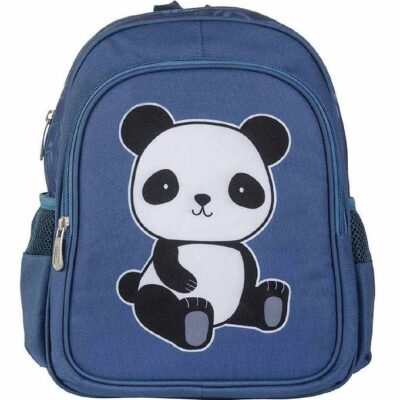 A Little Lovely Company Børnehavetaske m. Termolomme - Panda - B