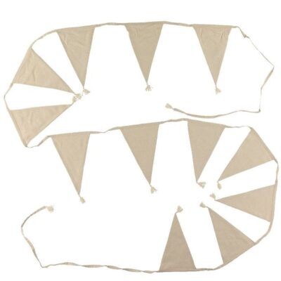 A Little Lovely Company Flagranke - 12 Cotton Flags - 400 cm - B