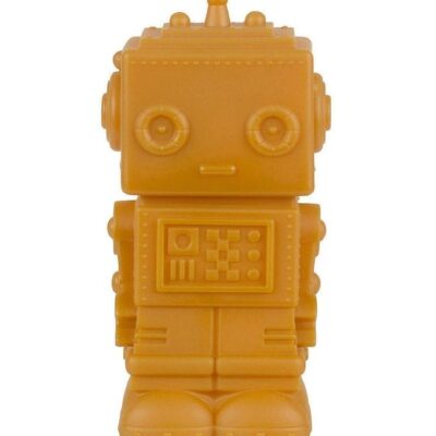 A Little Lovely Company Lampe - 14 cm - Robot - Aztec Gold