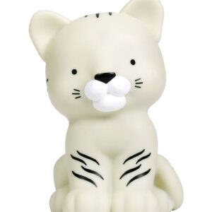 A Little Lovely Company Natlampe - 9,7x14 cm - White Tiger -
