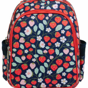 A Little Lovely Company Rygsæk m. Termolomme - Strawberries