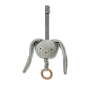 Aktivitetslegetøj, Musikuro, Kanin, Blå, Smallstuff