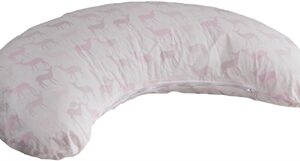 Ammepude - Borås Cotton - 60x90 cm - Lille hjort lys rosa