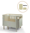 Baby & Jr. seng - classic white med madras