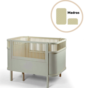 Baby & Jr. seng - classic white med madras
