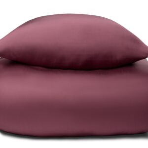 Bambus sengetøj 200x220 cm - Bordeaux sengetøj - Dobbeltdyne betræk i 100% Bambus - Nature By Borg
