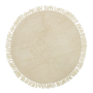 Bloomingville - Lenea Uld tæppe - D110 cm