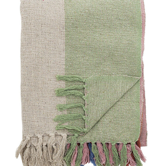 Bloomingville Tæppe - Kitta - Natur