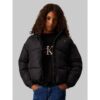 Calvin Klein Ck Short Puffer jakke Ck Black - Str. 8 år