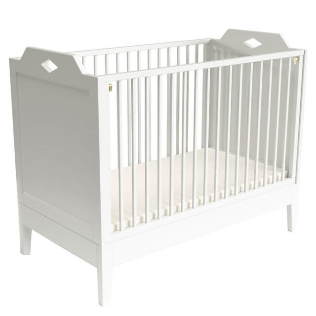 Cam Cam Babyseng - Luca - 126x67,5x101,5 cm - Hvid