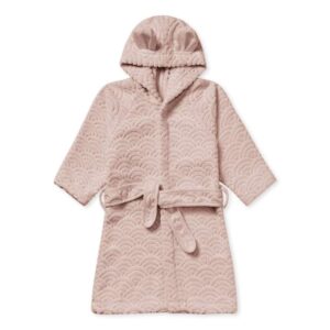 Cam Cam Copenhagen Badekåbe m. Hætte og Ører - 1-2 år - GOTS - Dusty Rose