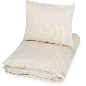 Cam Cam Copenhagen Sengetøj Classic Stripes Camel - Str. Baby (70x100 cm)