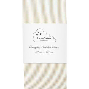 Cam Cam Puslepudebetræk - 50x65 cm - Classic Stripes Camel