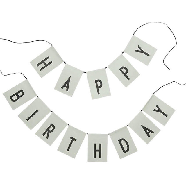 Design Letters Flagranke - 2 flag i 1 - 11x16 cm - Green