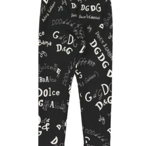 Dolce & Gabbana Leggings - Sort m. Print