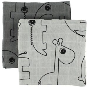 Done By Deer Stofble - 2-pak - 70x70 - Grå m. Elphee