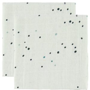 Done By Deer Stofble - 70x70 - 2-pak - Blue Dreamy Dots
