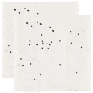 Done By Deer Stofble - 70x70 - 2-pak - White Dreamy Dots