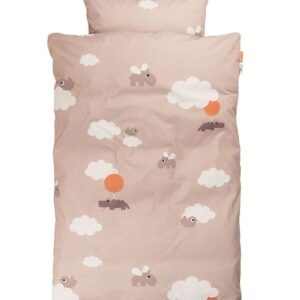 Done by Deer Sengetøj - Junior - Happy Clouds - Powder