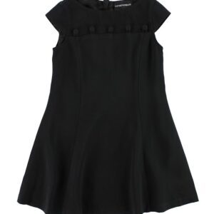 Emporio Armani Kjole - Sort m. Knapper