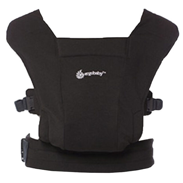 Ergobaby Bæresele - Embrace - Soft & Snug Knit - Pure Black