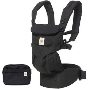 Ergobaby Bæresele - Omni 360 - Bomuld - Pure Black
