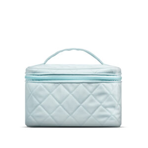 Gillian Jones - Beauty Box in quilted nylon Blue - Toilettaske