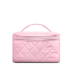 Gillian Jones - Beauty Box in quilted nylon Pink - Toilettaske