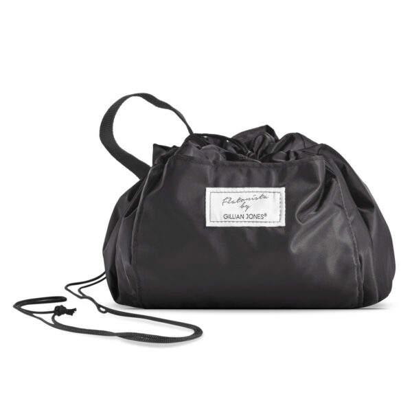 Gillian Jones - Pull And Pack Bag Black - Toilettaske