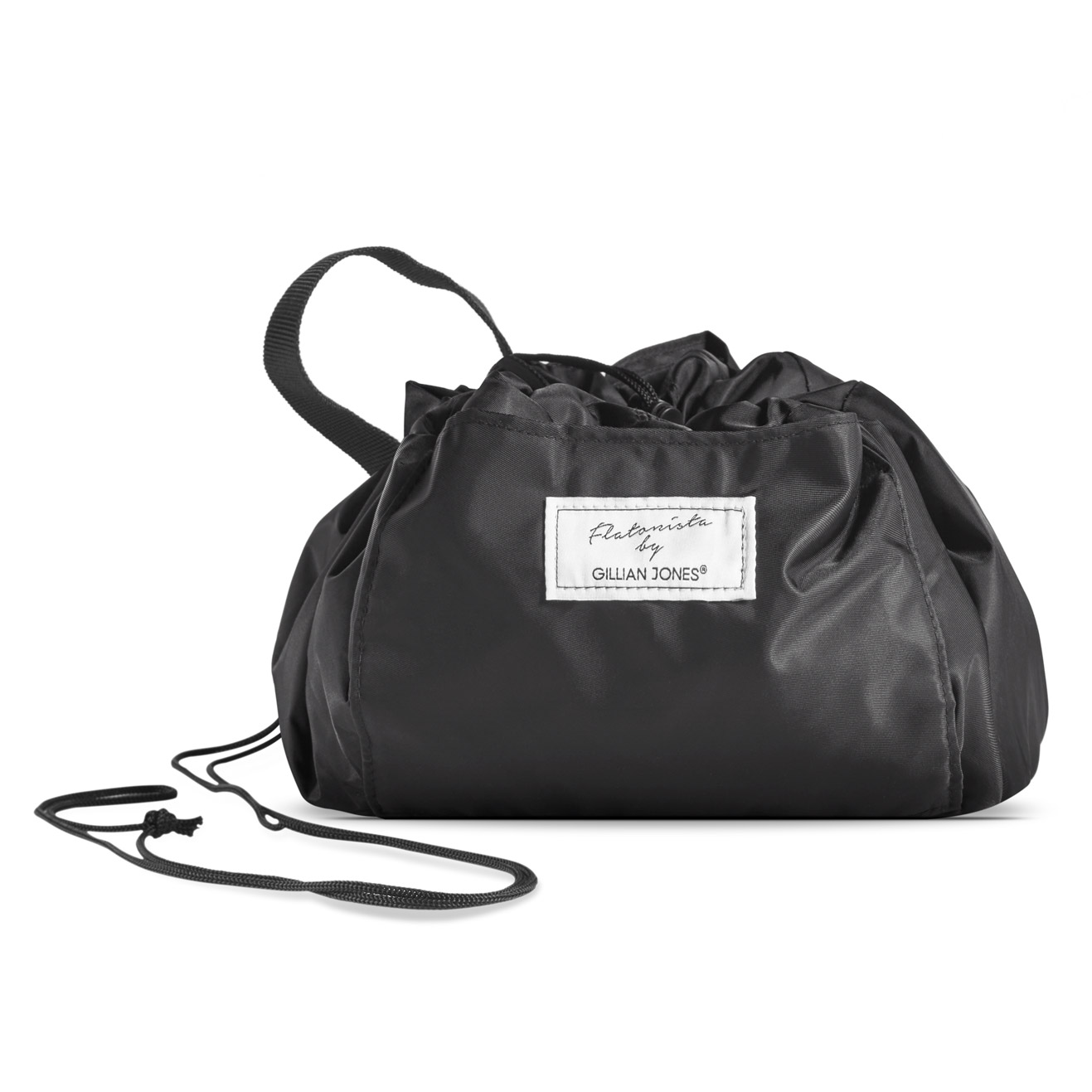 Gillian Jones - Pull And Pack Bag Black - Toilettaske
