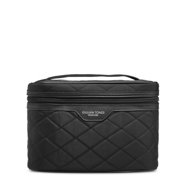 Gillian Jones - Urban Travel Box Black Quilt Black - Toilettaske