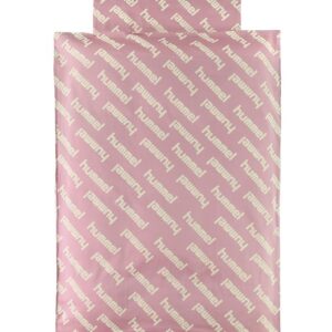 Hummel Sengetøj - Junior - Lyserød m. Logo