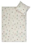 Junior sengetøj - 100% Blødt bomuld - 100x140 cm - Sengesæt med ballerinaer til børn