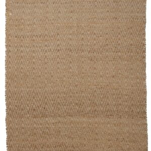 Jute tæppe - Naturfarvet - Stort gulvtæppe - 140x200 cm - Nordstrand Home