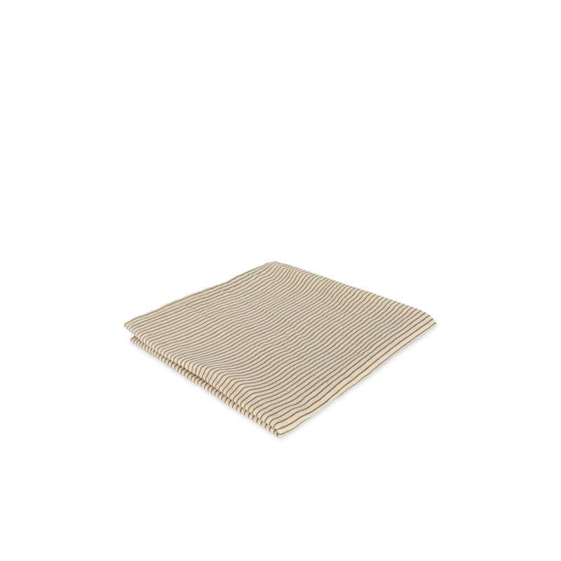 Konges Sløjd Muslin Svøb - Stor - GOTS - Tea Stripe