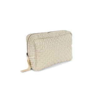 Konges Sløjd Quilted Toilettaske - Stor - Tea Stripe