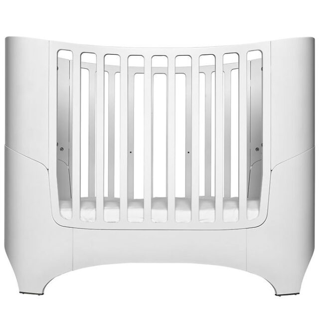 Leander Classic Seng - Baby/Junior - 120/150x70 cm - Hvid