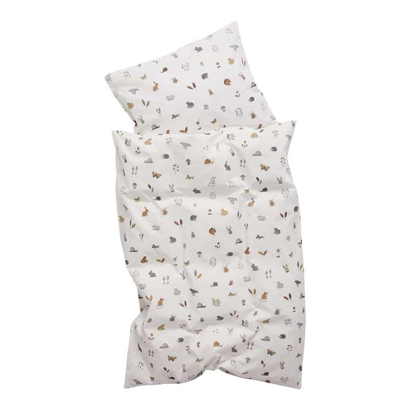 Leander Sengetøj - Baby - Økologisk - Forrest - Cappuccino