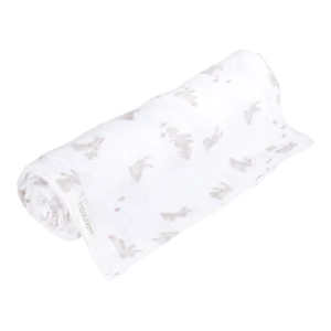 Little Dutch - Svøb 120 x 120 Muslin - Baby Bunny
