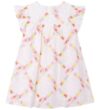 Little Marc Jacobs Kjole - The Babydoll Dress - Hawaii - Hvid/Pa