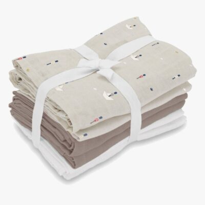 Vanilla Copenhagen - Stofbleer 6-pak - Cozy Grey - 70 x 70 cm