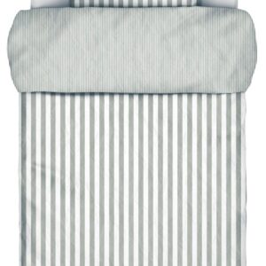 Marc O'Polo dobbeltdyne sengetøj - 200x200 cm - 100% Enzymvasket bomulds dobbelt sengesæt - Mikkeli Grey sengelinned