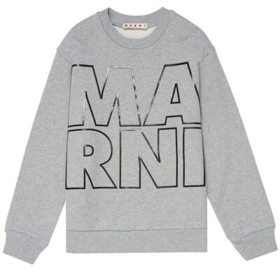Marni Sweatshirt - Gråmeleret m. Sort
